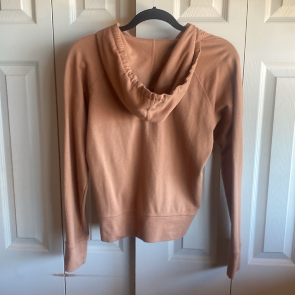 James Perse NWT French Terry Long Sleeve Zippered  100% Cotton Hoodie size 2 - Picture 7 of 16